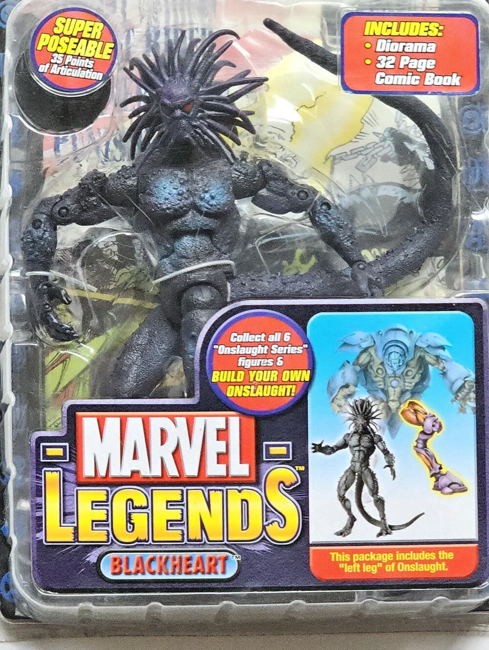 Blackheart - Toy Biz Marvel Legends Onslaught Series Action Figure 2006 NIB